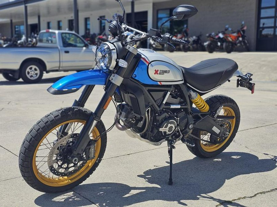 2023 Ducati Scrambler Desert Sled Sparking Blue