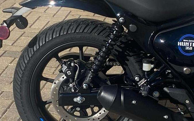 2024 Royal Enfield Hunter 350 Rebel Blue