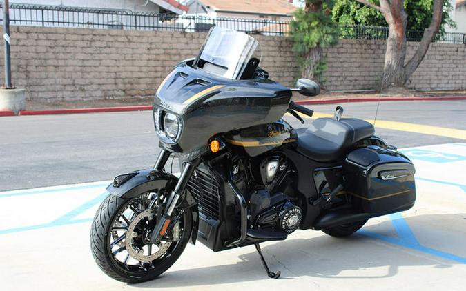2026 Indian Motorcycle® Chieftain® PowerPlus Dark Horse® 112 Black Crystal w/Black Metallic & Champ