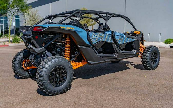 2025 Can-Am® Maverick X3 Max RS Turbo RR Scandi Blue & Orange Crush