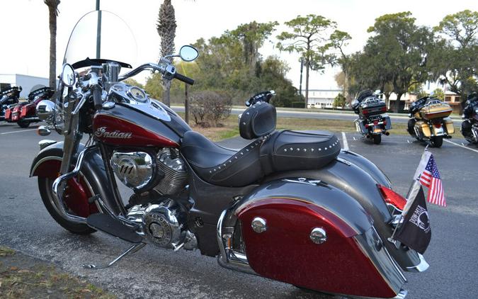 2018 INDIAN SPRINGFIELD 2 TONE GREY/BURGUNDY