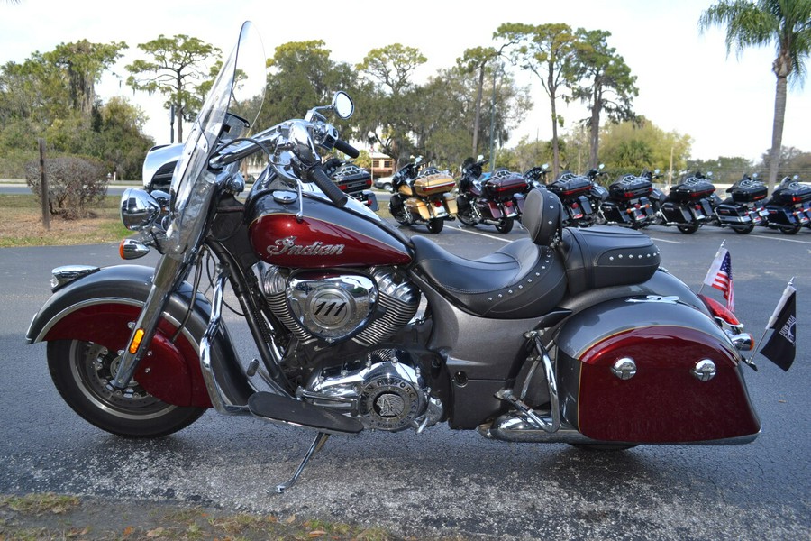 2018 INDIAN SPRINGFIELD 2 TONE GREY/BURGUNDY