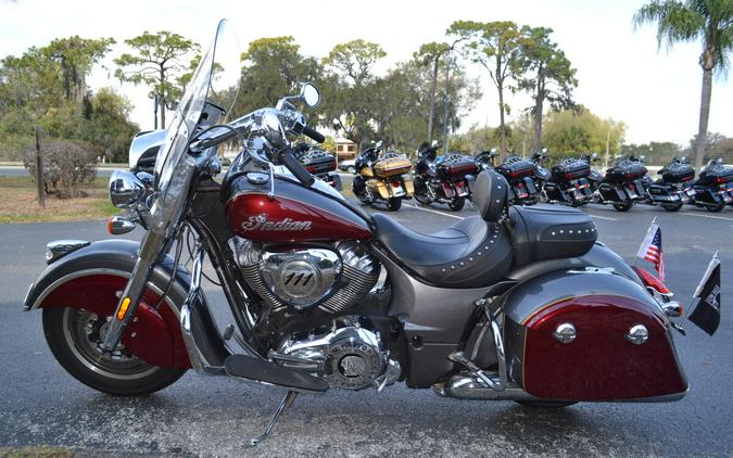 2018 INDIAN SPRINGFIELD 2 TONE GREY/BURGUNDY