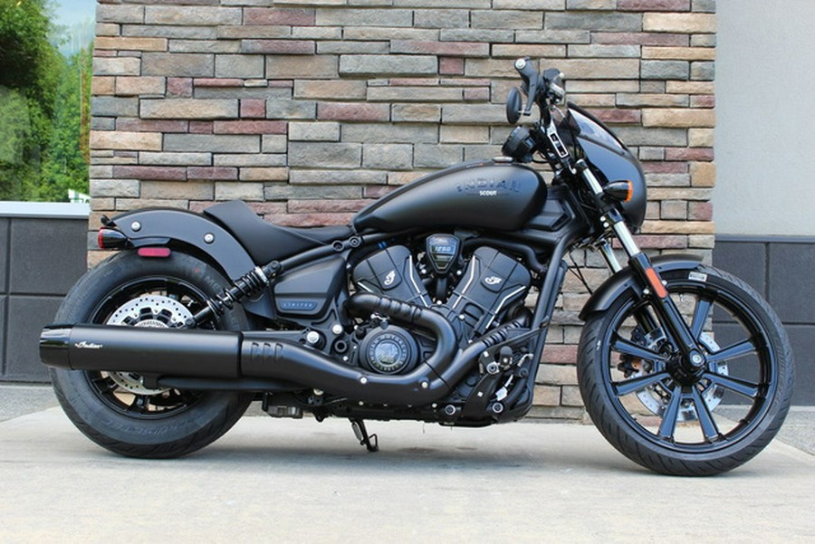 2025 Indian Sport Scout Limited Black Smoke