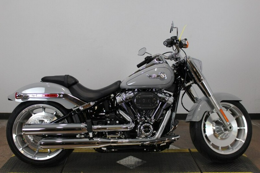 Harley-Davidson Fat Boy 114 2024 FLFBS 84451906 BILLIARD GRAY W/ PINSTRIPE