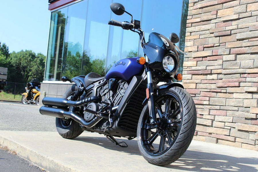 2024 Indian Scout Rogue Sixty ABS Spirit Blue Smoke