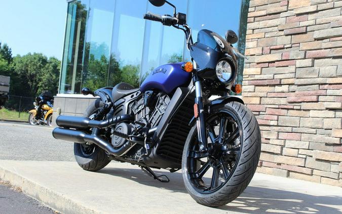 2024 Indian Scout Rogue Sixty ABS Spirit Blue Smoke