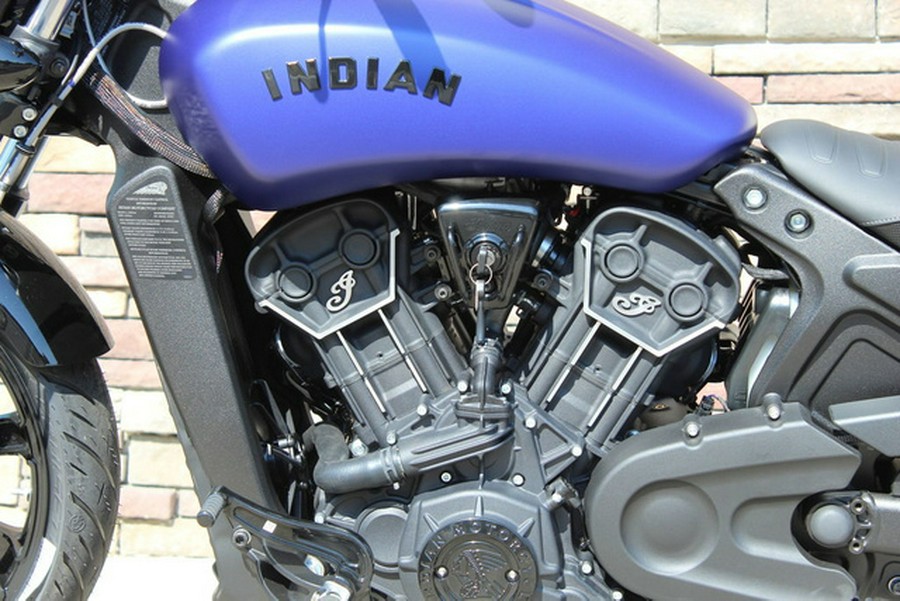2024 Indian Scout Rogue Sixty ABS Spirit Blue Smoke