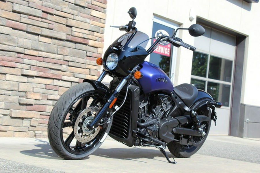 2024 Indian Scout Rogue Sixty ABS Spirit Blue Smoke