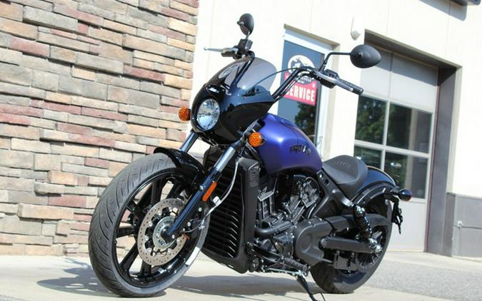 2024 Indian Scout Rogue Sixty ABS Spirit Blue Smoke