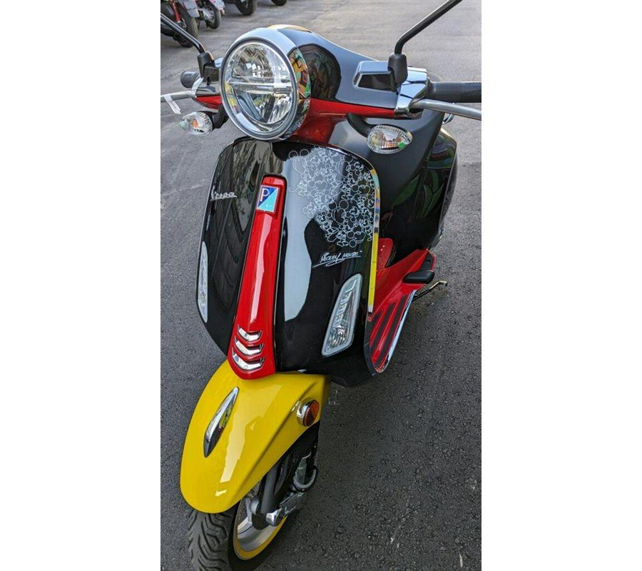 2023 Vespa Primavera 150 Disney Mickey Mouse Edition By Vespa