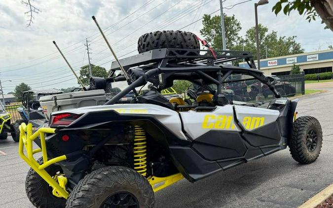 2018 Can-Am® Maverick™ X3 MAX TURBO Hyper Silver & Sunburst Yellow