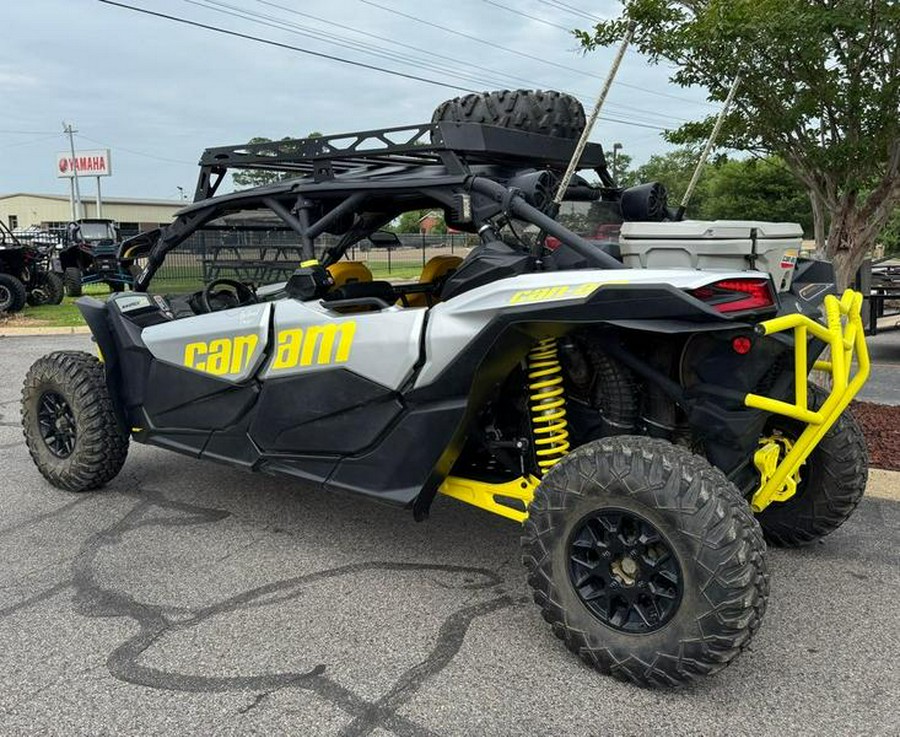 2018 Can-Am® Maverick™ X3 MAX TURBO Hyper Silver & Sunburst Yellow