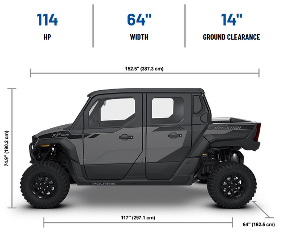 2026 Polaris XPEDITION XP 5 NORTHSTAR SLATE GRAY