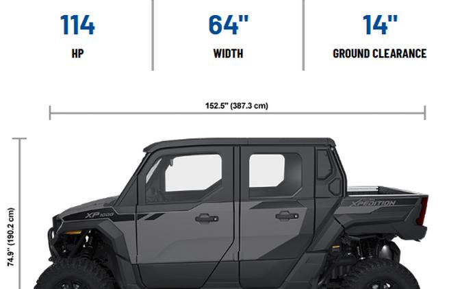 2026 Polaris XPEDITION XP 5 NORTHSTAR SLATE GRAY