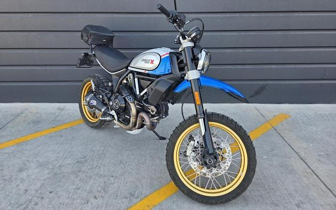2023 Ducati Scrambler Desert Sled Sparking Blue