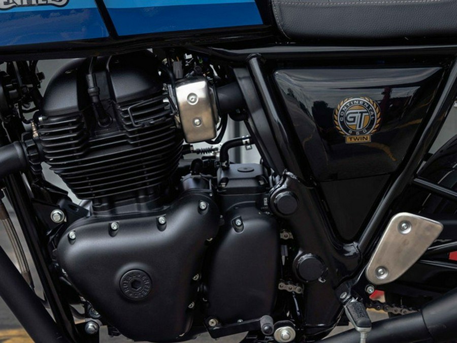 2024 Royal Enfield Twins Continental GT 650 Slipstream Blue