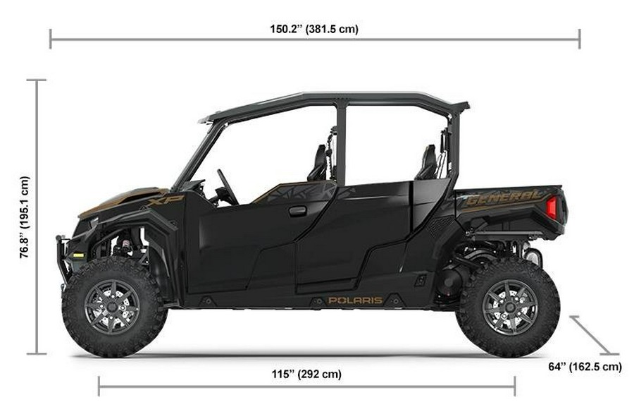 2023 Polaris Industries GENERAL XP 4 1000 PREMIUM - BLACK CRYSTAL