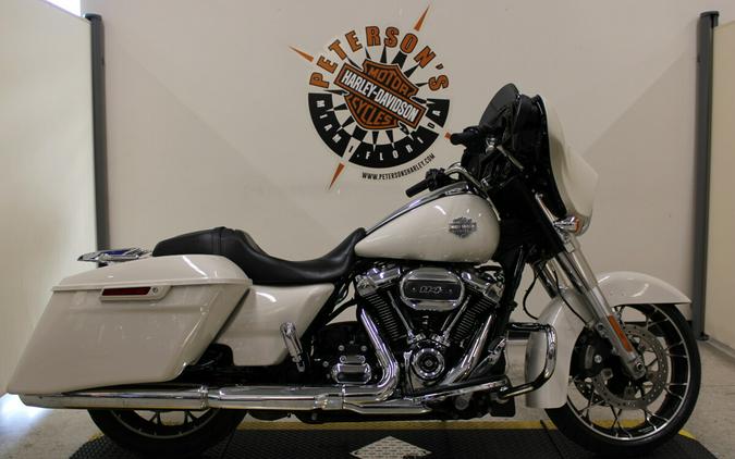 2023 Harley-Davidson® Street Glide® ST White Sand Pearl – Black Finish