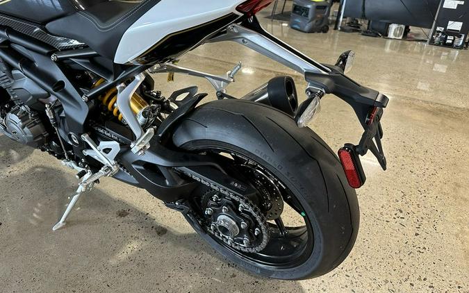 2022 Triumph Speed Triple 1200 RR Crystal White Storm Grey