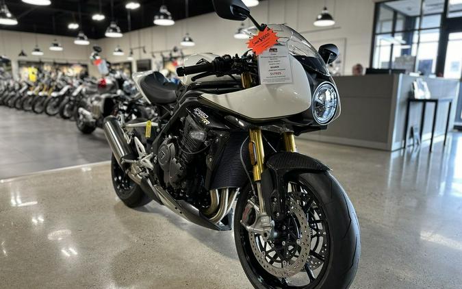 2022 Triumph Speed Triple 1200 RR Crystal White Storm Grey