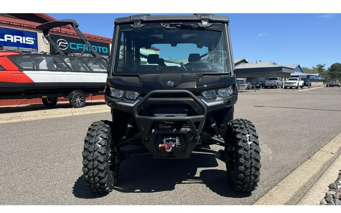 2024 Can-Am DEFENDER MAX LONE STAR CAB HD10 - NIGHT BLACK