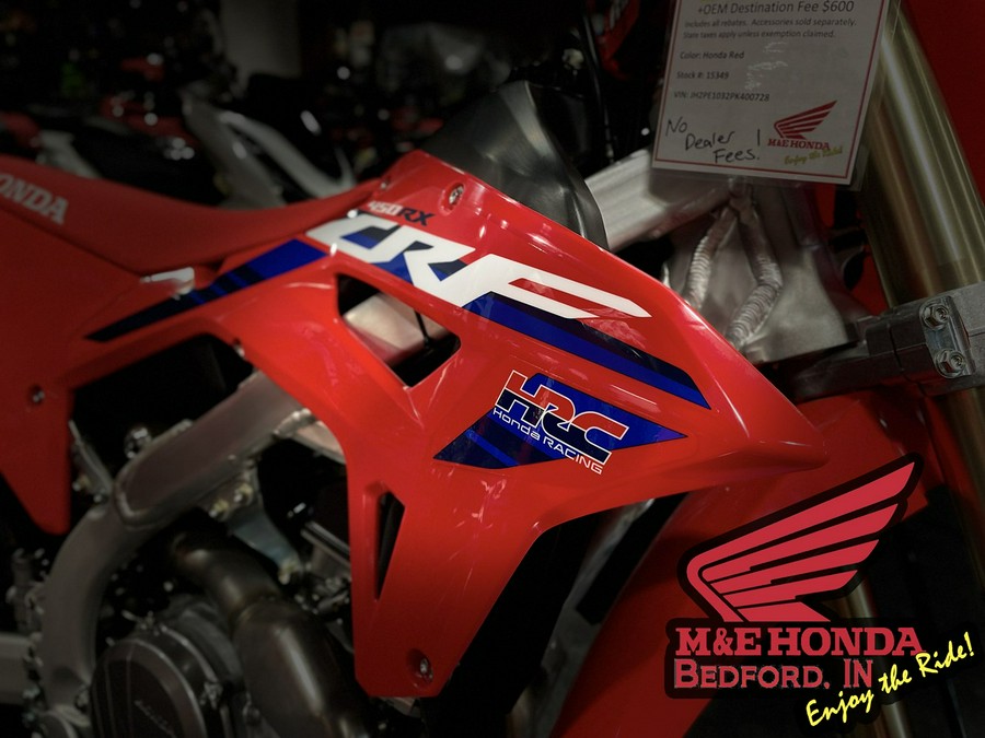 2023 Honda CRF450RX