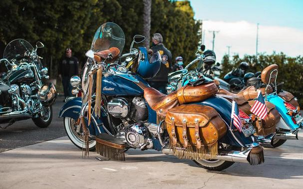 2014 Indian Motorcycle® Chief® Vintage Springfield Blue