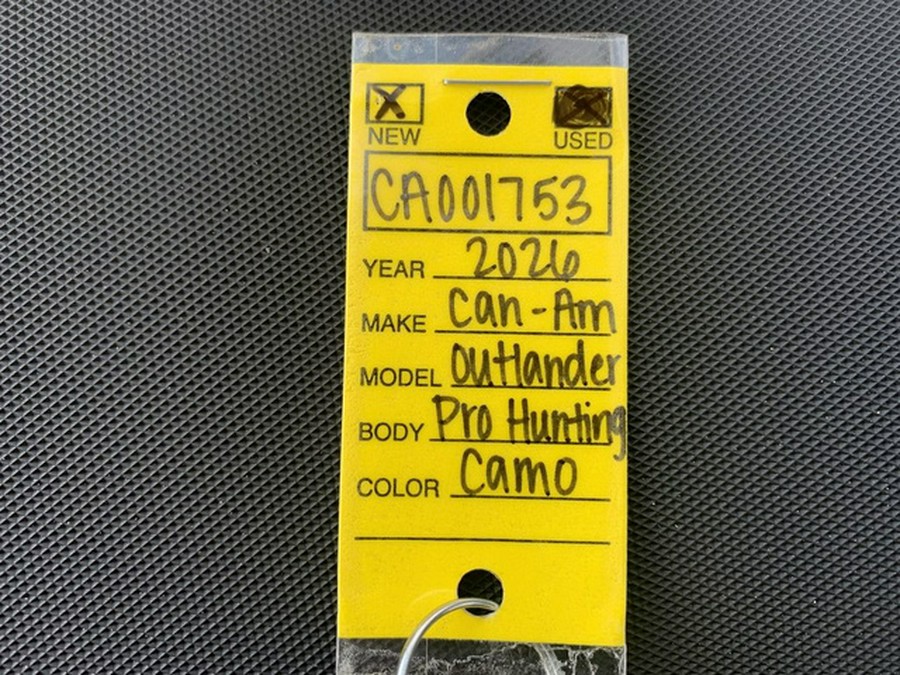 2026 Can-Am Outlander Pro Hunting Edition HD7
