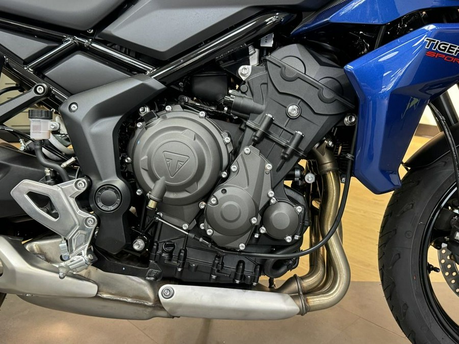 2023 Triumph Tiger Sport 660 Lucerne Blue / Sapphire Black