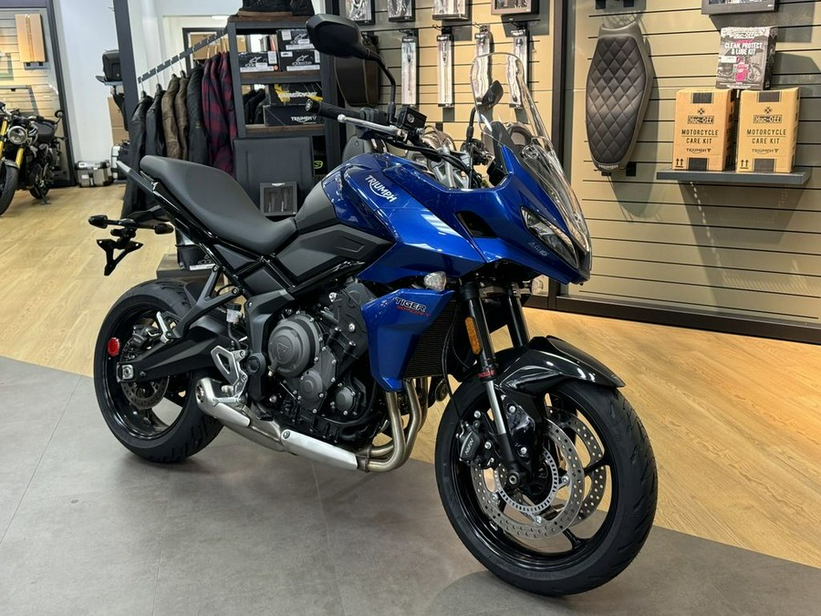 2023 Triumph Tiger Sport 660 Lucerne Blue / Sapphire Black