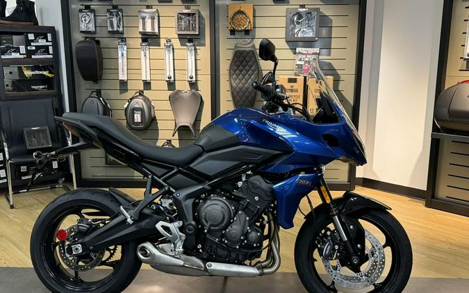 2023 Triumph Tiger Sport 660 Lucerne Blue / Sapphire Black