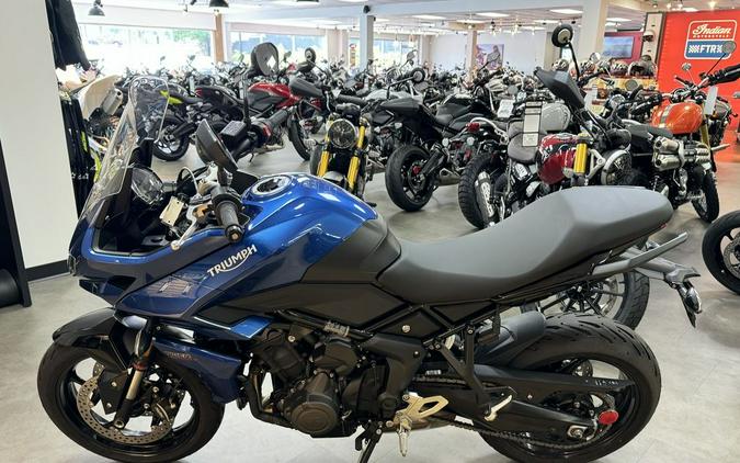 2023 Triumph Tiger Sport 660 Lucerne Blue / Sapphire Black