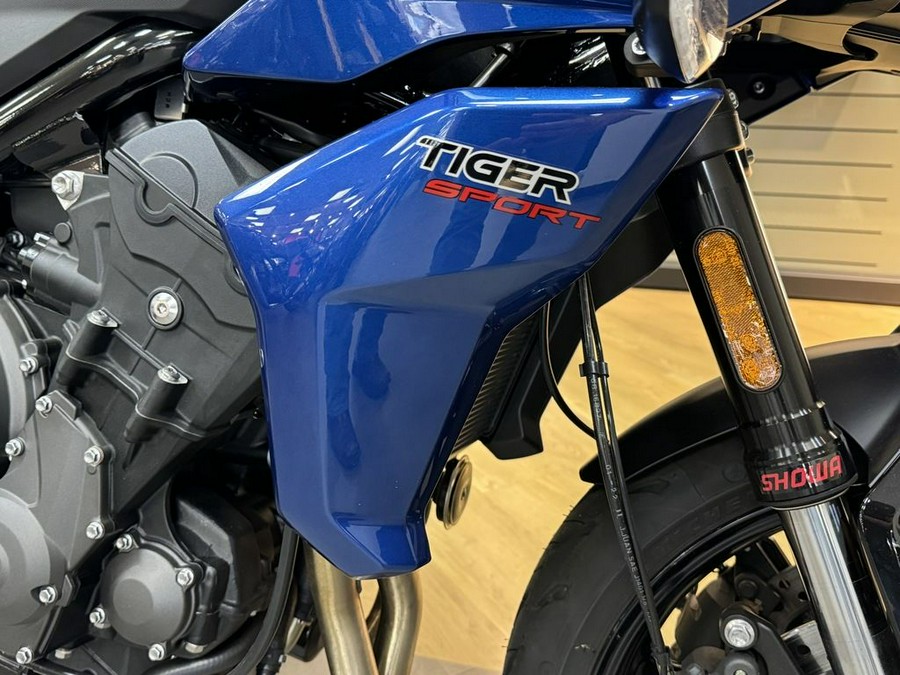 2023 Triumph Tiger Sport 660 Lucerne Blue / Sapphire Black