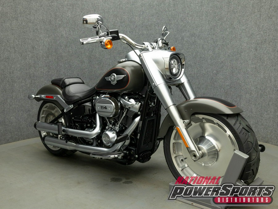 2019 HARLEY DAVIDSON FLFBS FAT BOY 114 W/ABS