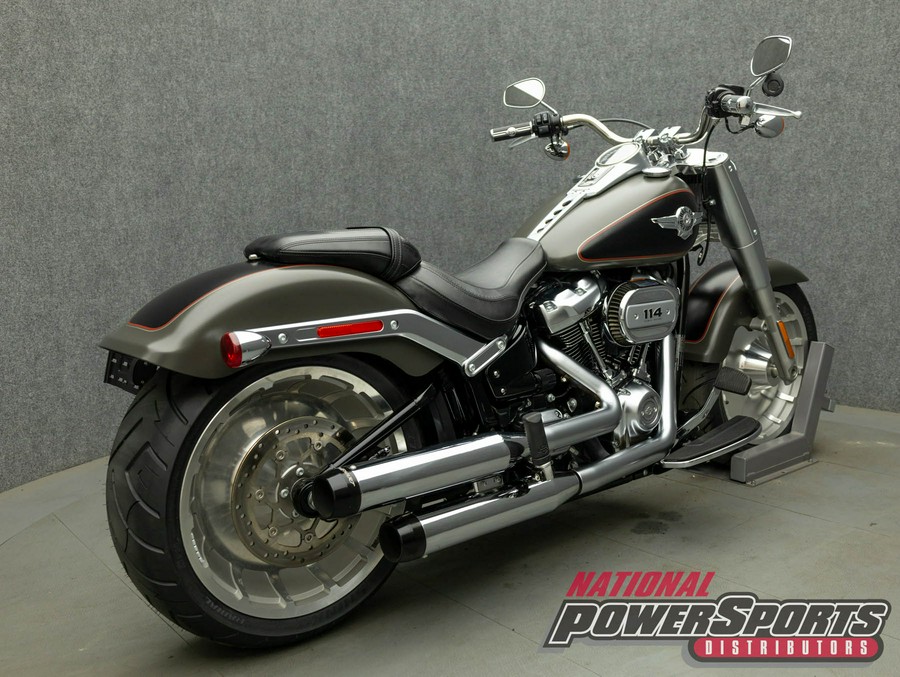 2019 HARLEY DAVIDSON FLFBS FAT BOY 114 W/ABS