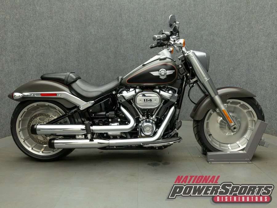 2019 HARLEY DAVIDSON FLFBS FAT BOY 114 W/ABS