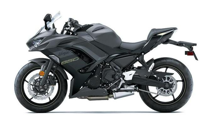 2024 Kawasaki Ninja® 650 Metallic Matte Dark Gray/Metallic Spark Black