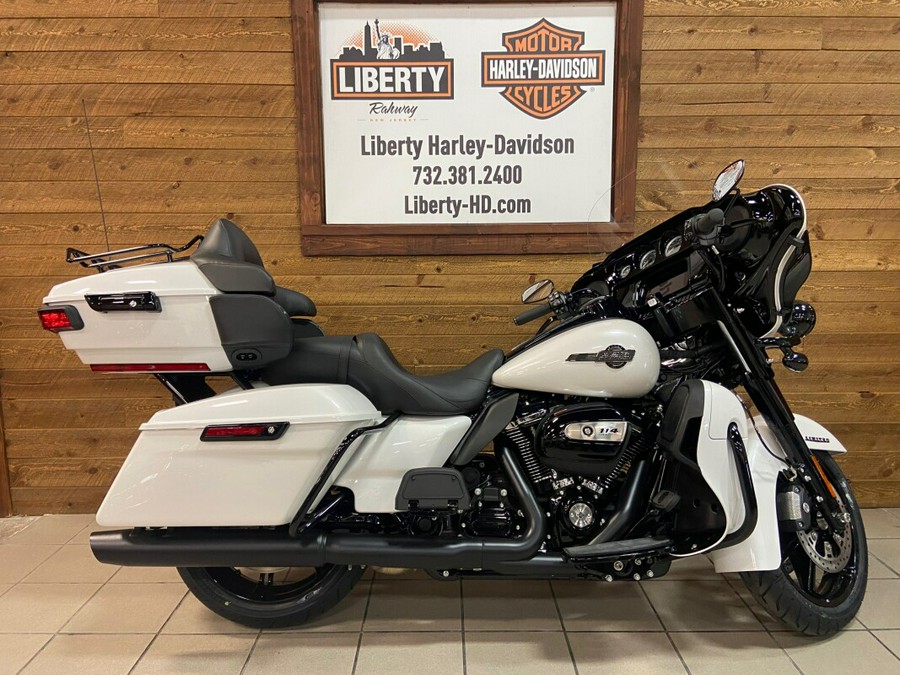 2024 Harley-Davidson Ultra Limited White Onyx Pearl - Black Finish FLHTK