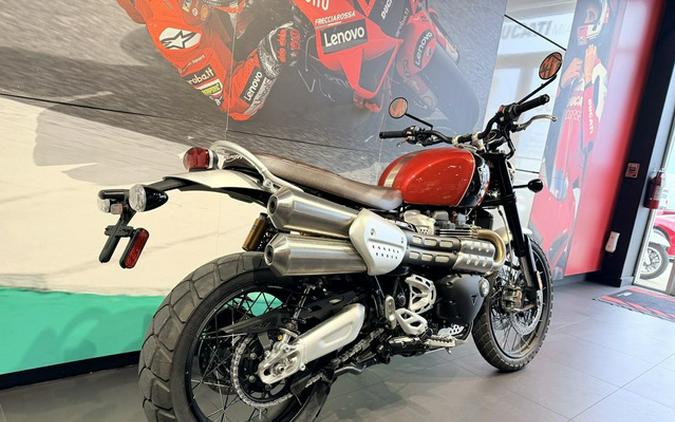 2023 Triumph Scrambler 1200 XC Carnival Red Jet Black