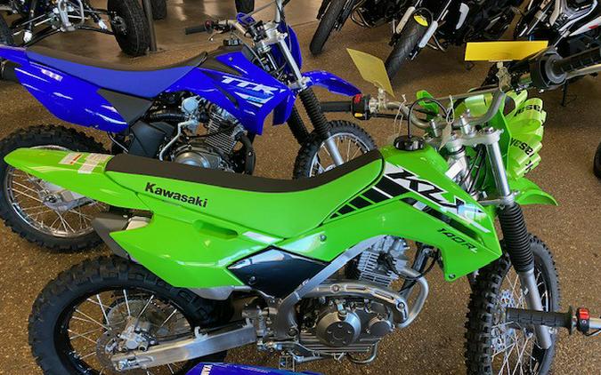2025 Kawasaki KLX® 140R L LIME GREEN