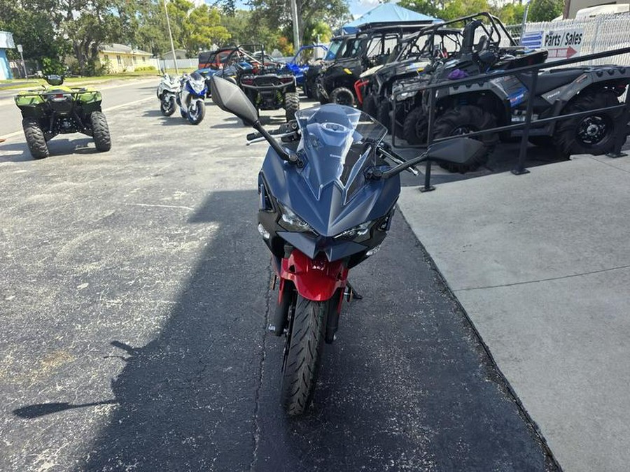 2026 Kawasaki Ninja® 500 ABS Metallic Matte Twilight Blue