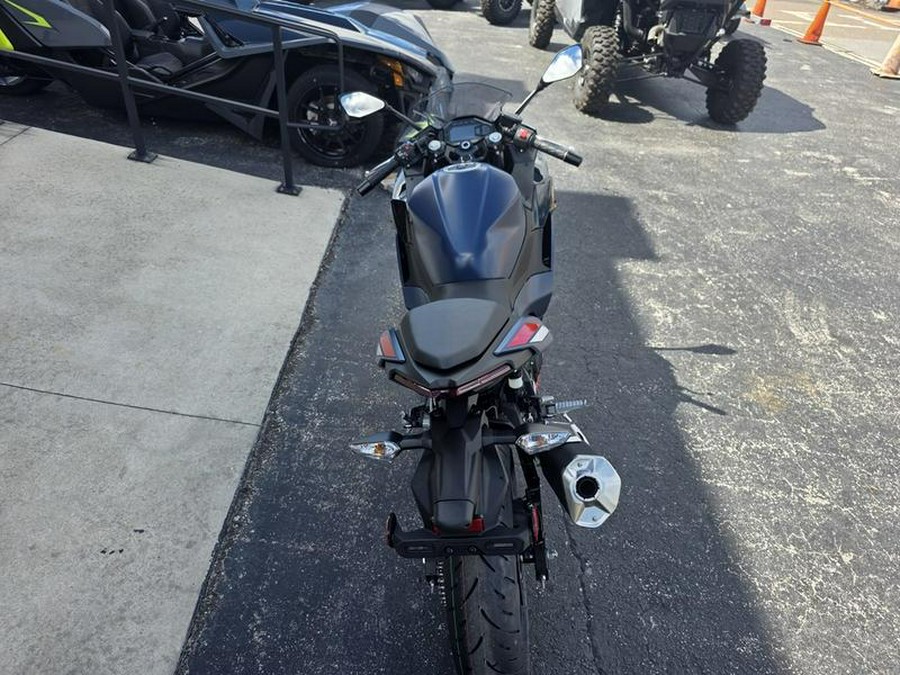 2026 Kawasaki Ninja® 500 ABS Metallic Matte Twilight Blue