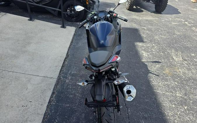 2026 Kawasaki Ninja® 500 ABS Metallic Matte Twilight Blue