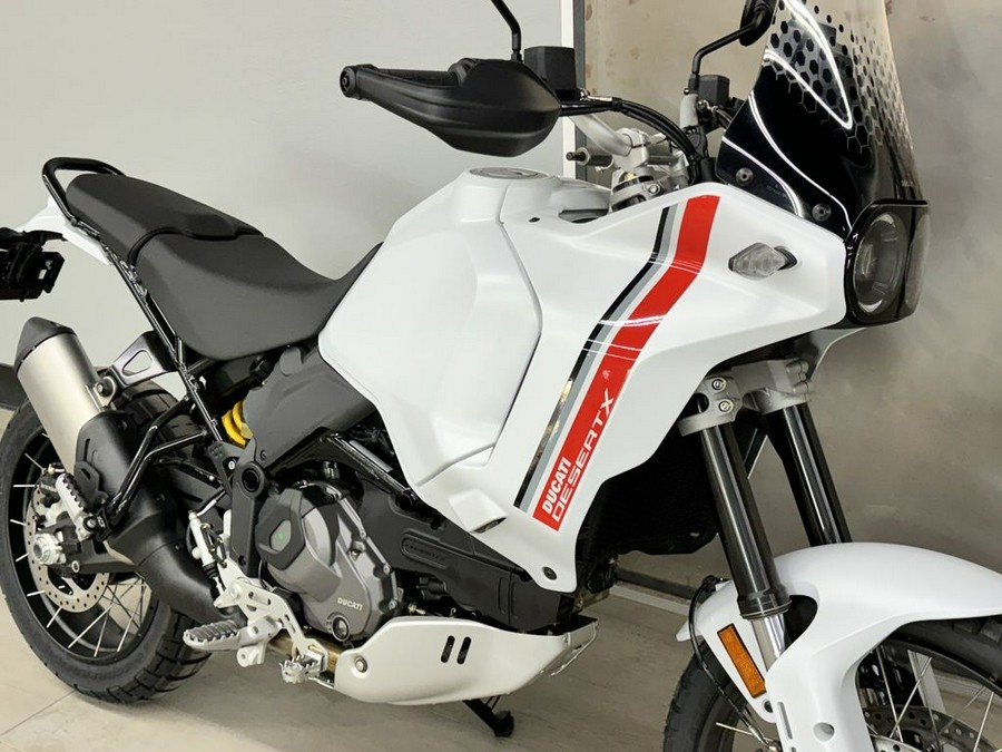 2026 Ducati Desert X Matt Star White Silk