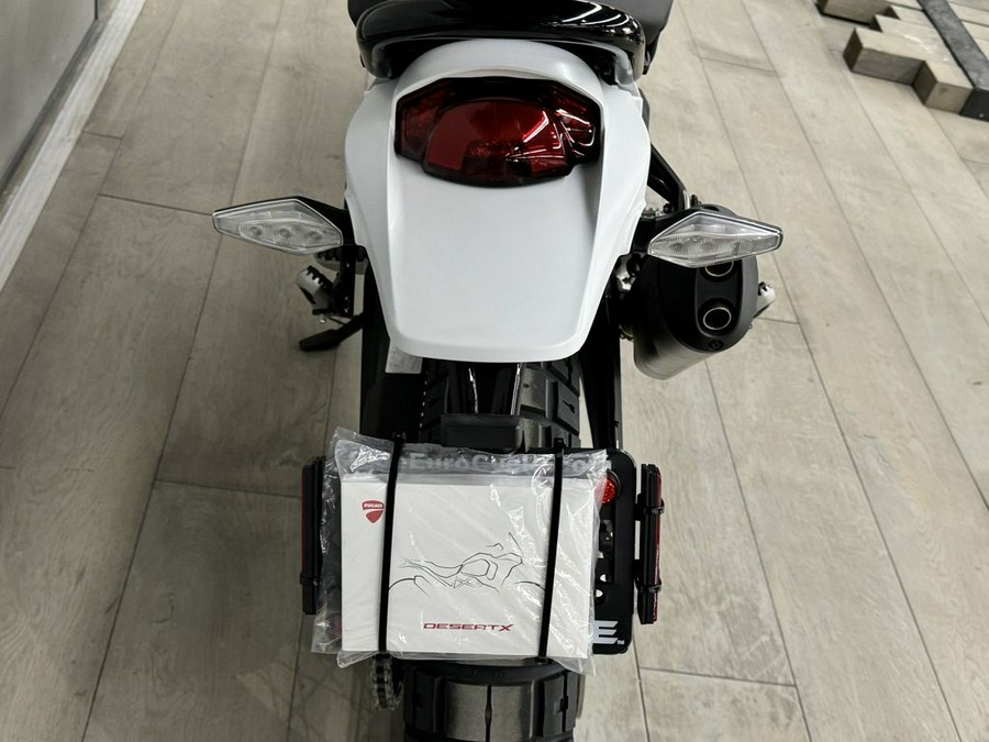 2026 Ducati Desert X Matt Star White Silk