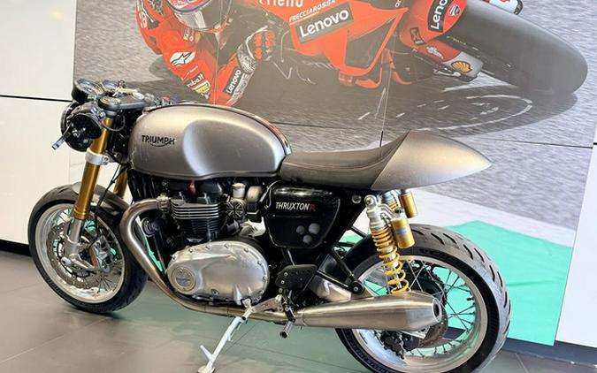 2017 Triumph Thruxton 1200 R Silver Ice