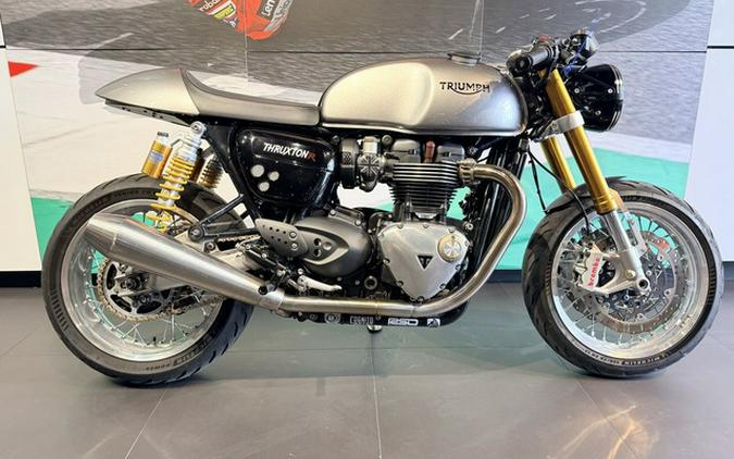 2017 Triumph Thruxton 1200 R Silver Ice