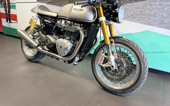 2017 Triumph Thruxton 1200 R Silver Ice