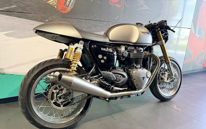 2017 Triumph Thruxton 1200 R Silver Ice